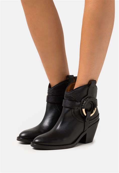 chloe western boots|see by chloe platform boots.